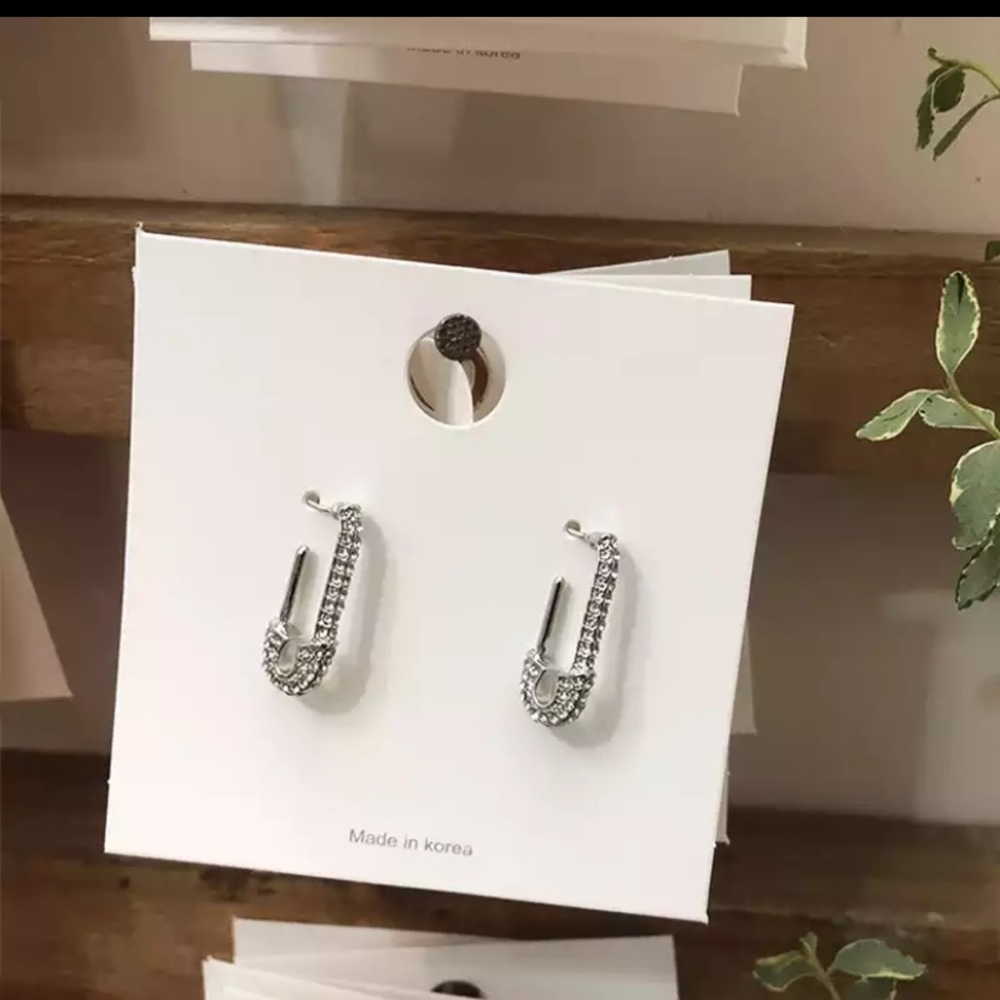 NEW 14k gold plated/925 sterling silver Earrings - Picture 3 of 8